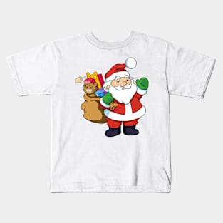Cute Santa Kids T-Shirt